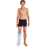 Darrahopens Health & Beauty > Health & Wellbeing > Protective Equipment Lower Leg Waterproof Shower Sleeve for Kids – Reusable Cast Protector for Calf, Ankle & Foot During Bathing or Water Activities (Blue)