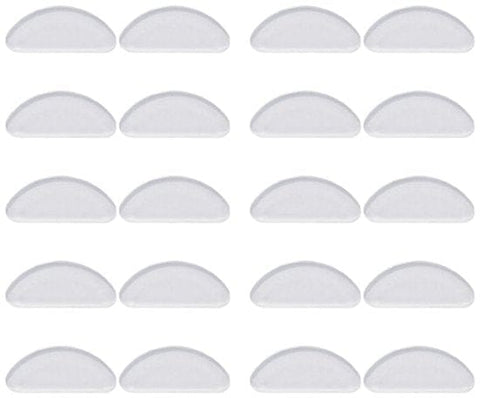Darrahopens Health & Beauty > Health & Wellbeing > Protective Equipment Nose pads for glasses 20 pairs – transparent 15x7x1mm