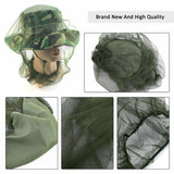 Darrahopens Health & Beauty > Health & Wellbeing > Protective Equipment Outdoor Mosquito Head Net Fly Insect Bug Protector for Camping Hiking Fishing