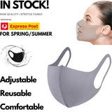 Darrahopens Health & Beauty > Health & Wellbeing > Protective Equipment Reusable Breathable Face Mask, Anti-Dust Protective Mouth Mask for Daily Use, Grey