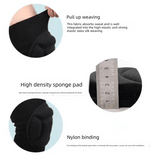 Darrahopens Health & Beauty > Health & Wellbeing > Protective Equipment Size M Black Protective Sponge Knee Pads for Cycling and Climbing Impact Resistant Guard Pair for Sports and Roller Skating Comfort Solution for Local Athletes(1 Pair)