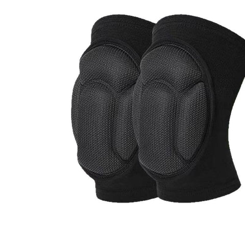 Darrahopens Health & Beauty > Health & Wellbeing > Protective Equipment Size S Black Protective Sponge Knee Pads for Cycling and Climbing Impact Resistant Guard Pair for Sports and Roller Skating Comfort Solution for Local Athletes(1 Pair)