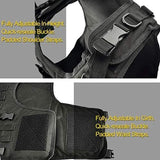 Darrahopens Health & Beauty > Health & Wellbeing > Protective Equipment Tactical Vest, Adjustable Plate Carrier for Army, Police, Black