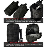 Darrahopens Health & Beauty > Health & Wellbeing > Protective Equipment Tactical Vest, Adjustable Plate Carrier for Army, Police, Black