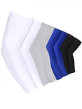 Darrahopens Health & Beauty > Health & Wellbeing > Protective Equipment UV Protective Arm Warmers Unisex 8-Pack Cooling Ice Silk White Black Gray Blue