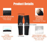 Darrahopens Health & Beauty > Health & Wellbeing > Protective Equipment Volleyball Knee Pads and Arm Guards with Thumb Holes High Protection Plate for Women Teenage Girls Training Equipment