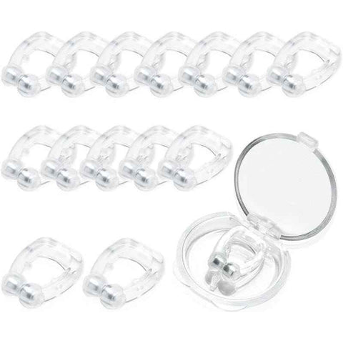 15 Pack Magnetic Anti Snoring Nasal Clip, Anti Snoring Device