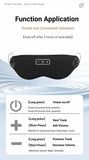 Darrahopens Health & Beauty > Health & Wellbeing > Sleeping Aids 3D Bluetooth Sleep Eye Mask Black