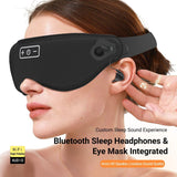 Darrahopens Health & Beauty > Health & Wellbeing > Sleeping Aids 3D Bluetooth Sleep Eye Mask Black