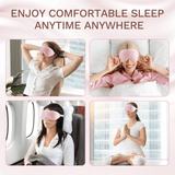 Darrahopens Health & Beauty > Health & Wellbeing > Sleeping Aids 3D Deep Contoured Memory Foam Sleep Eye Mask, Full Light Blocking, Breathable Eye Cover for Travel, Naps, and Nighttime Sleep—Gray