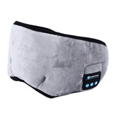 Darrahopens Health & Beauty > Health & Wellbeing > Sleeping Aids Bluetooth Sleep Eye Patch for Men Women Soft Wireless Sleeping Headphone Eye Cover for Airplane Travel Meditation Grey In Australia - Darrahopens