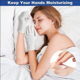 Darrahopens Health & Beauty > Health & Wellbeing > Sleeping Aids Gloves - 4 pairs - White cotton gloves - Suitable for dry hands - Can be worn while sleeping - High-quality cotton gloves - Unisex white gloves - Gloves with rounded corners