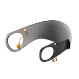 Darrahopens Health & Beauty > Health & Wellbeing > Sleeping Aids Grey 2-in-1 Blackout Sleep Mask with Integrated Noise Reducing Earplugs for Undisturbed Rest