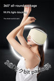 Darrahopens Health & Beauty > Health & Wellbeing > Sleeping Aids Grey Reversible All-Season Sleep Mask - Cooling & Warming with Sound Muffling Ear Covers Function
