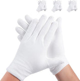 Darrahopens Health & Beauty > Health & Wellbeing > Sleeping Aids pairs of white cotton gloves - Suitable for dry hands, can be worn while sleeping - High-quality cotton gloves - Unisex white gloves - Coin-shaped gloves