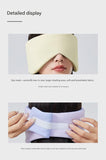 Darrahopens Health & Beauty > Health & Wellbeing > Sleeping Aids Pink Reversible All-Season Sleep Mask - Cooling & Warming with Sound Muffling Ear Covers Function