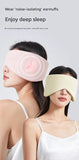 Darrahopens Health & Beauty > Health & Wellbeing > Sleeping Aids Pink Reversible All-Season Sleep Mask - Cooling & Warming with Sound Muffling Ear Covers Function