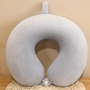 Darrahopens Health & Beauty > Health & Wellbeing > Sleeping Aids Travel Pillow Neck Pillow Memory Foam Travel Pillows Head Support Pillow for Airplane Train Car Office Travel Essential Flight Pillow (Gray) Gray