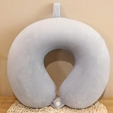 Darrahopens Health & Beauty > Health & Wellbeing > Sleeping Aids Travel Pillow Neck Pillow Memory Foam Travel Pillows Head Support Pillow for Airplane Train Car Office Travel Essential Flight Pillow (Gray) Gray