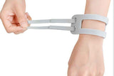 2PCS Ulnar Wrist Support Brace Adjustable for Sports Yoga Fitness - Gray