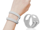 Darrahopens Health & Beauty > Health & Wellbeing > Supports & Braces 2PCS Ulnar Wrist Support Brace Adjustable for Sports Yoga Fitness - Gray