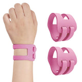 Darrahopens Health & Beauty > Health & Wellbeing > Supports & Braces 2PCS Ulnar Wrist Support Brace Adjustable for Sports Yoga Fitness - Pink