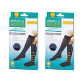 Darrahopens Health & Beauty > Health & Wellbeing > Supports & Braces 2x Miracle Compression Socks - Large/XL