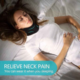 Darrahopens Health & Beauty > Health & Wellbeing > Supports & Braces Adjustable Neck Brace with V-Shape Design, Cervical Spine Support for Posture and Pain Relief