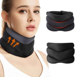 Darrahopens Health & Beauty > Health & Wellbeing > Supports & Braces Adjustable Neck Brace with V-Shape Design, Cervical Spine Support for Posture and Pain Relief