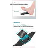 Darrahopens Health & Beauty > Health & Wellbeing > Supports & Braces Arch Support Compression Sleeves for Flat Feet & Plantar Fasciitis Relief - Adjustable Orthotic Brace for Fallen Arches, High Arch Support, Foot Pain Relief - 1 Pair (Black, Medium)
