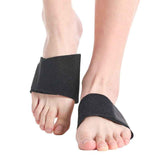Darrahopens Health & Beauty > Health & Wellbeing > Supports & Braces Arch Support Compression Sleeves for Flat Feet & Plantar Fasciitis Relief - Adjustable Orthotic Brace for Fallen Arches, High Arch Support, Foot Pain Relief - 1 Pair (Black, Medium)