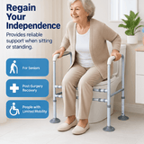 Darrahopens Health & Beauty > Health & Wellbeing > Supports & Braces E-HOME Over Toilet Support Frame Safety Grab Aid Rail for Elderly Disabled AU