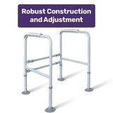Darrahopens Health & Beauty > Health & Wellbeing > Supports & Braces E-HOME Over Toilet Support Frame Safety Grab Aid Rail for Elderly Disabled AU