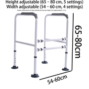 Darrahopens Health & Beauty > Health & Wellbeing > Supports & Braces E-HOME Over Toilet Support Frame Safety Grab Aid Rail for Elderly Disabled AU