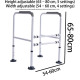 Darrahopens Health & Beauty > Health & Wellbeing > Supports & Braces E-HOME Over Toilet Support Frame Safety Grab Aid Rail for Elderly Disabled AU