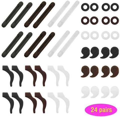 Darrahopens Health & Beauty > Health & Wellbeing > Supports & Braces Ear Support - Non-slip Silicone Glasses - Frames - 24 Pairs