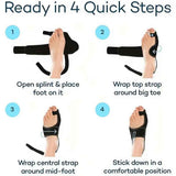 Darrahopens Health & Beauty > Health & Wellbeing > Supports & Braces Effective Corrector for Women and Men | Relief Kit, Straighten Toes, and Correct Alignment | Cushion Sleeves | Feet Support -