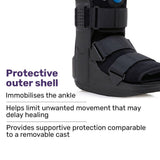 Darrahopens Health & Beauty > Health & Wellbeing > Supports & Braces EQUIPMED CAM Walker Moon Boot – Large, Foot Injury Support, Ankle Recovery, Adjustable Fit, Lightweight Walking Boot In Australia - Darrahopens