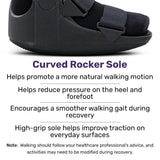 Darrahopens Health & Beauty > Health & Wellbeing > Supports & Braces EQUIPMED CAM Walker Moon Boot – Medium, Foot Injury Support, Ankle Recovery, Adjustable Fit, Lightweight Walking Boot In Australia - Darrahopens