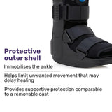 Darrahopens Health & Beauty > Health & Wellbeing > Supports & Braces EQUIPMED CAM Walker Moon Boot – Medium, Foot Injury Support, Ankle Recovery, Adjustable Fit, Lightweight Walking Boot In Australia - Darrahopens