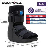 Darrahopens Health & Beauty > Health & Wellbeing > Supports & Braces EQUIPMED CAM Walker Moon Boot – Medium, Foot Injury Support, Ankle Recovery, Adjustable Fit, Lightweight Walking Boot In Australia - Darrahopens