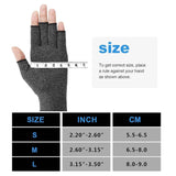 Darrahopens Health & Beauty > Health & Wellbeing > Supports & Braces Fingerless Arthritis Compression Gloves for Pain Relief and Warmth, Breathable Cotton Spandex Blend for Typing Gaming and Daily Activities Size M In Australia - Darrahopens