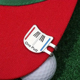 Darrahopens Health & Beauty > Health & Wellbeing > Supports & Braces Golf Ball Marker Metal With Hat Clip Golf Training Aid Outdoor Sport Aiming Tool