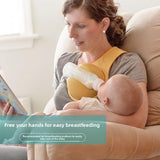 Darrahopens Health & Beauty > Health & Wellbeing > Supports & Braces Hands-Free Baby Bottle Holder - Shoulder Mounted Feeding Aid for Parents - Anti-Slip & Adjustable Design - Fits Most Standard Bottles - Orange