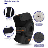 Darrahopens Health & Beauty > Health & Wellbeing > Supports & Braces Knee Brace Support Sleeve for Compression and Joint Stability