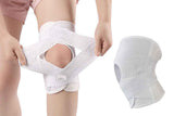 Darrahopens Health & Beauty > Health & Wellbeing > Supports & Braces Knee Brace with Side Stabilizers for Meniscus Tear Knee Pain Breathe Knee Sleeve Relieve Knee Pain Injury Recovery for Working Out, Knee Support -White / L
