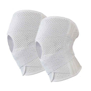 Darrahopens Health & Beauty > Health & Wellbeing > Supports & Braces Knee Brace with Side Stabilizers for Meniscus Tear Knee Pain Breathe Knee Sleeve Relieve Knee Pain Injury Recovery for Working Out, Knee Support -White / M