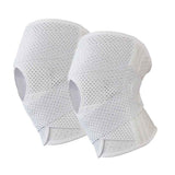 Darrahopens Health & Beauty > Health & Wellbeing > Supports & Braces Knee Brace with Side Stabilizers for Meniscus Tear Knee Pain Breathe Knee Sleeve Relieve Knee Pain Injury Recovery for Working Out, Knee Support -White / XL
