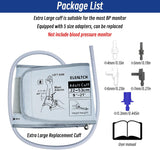 Darrahopens Health & Beauty > Health & Wellbeing > Supports & Braces Omron 9201d-21201d XL Blood Pressure Cuff 22-52 cm Gray for Adults
