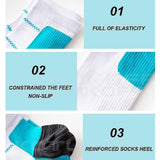 Darrahopens Health & Beauty > Health & Wellbeing > Supports & Braces Pair High Quality Foot Compression Socks For Plantar Fasciitis Heel Spurs Arch Pain Comfortable Socks Varicose Vein Socks L/XL (40-44)